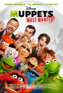 Muppets most Wanted affiche