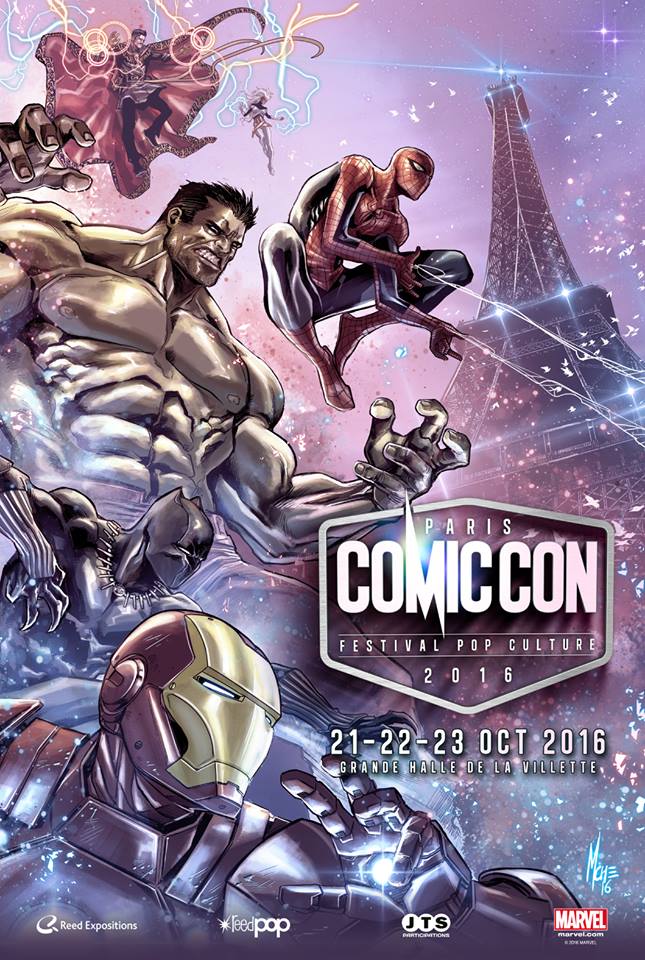 Comic Con Paris 2016 affiche