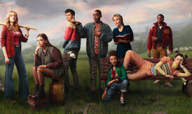 La photo promo de la saison 2 de Sex Education