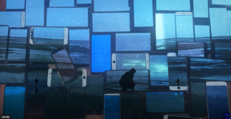 Martin Luminet dans le clip de Monde